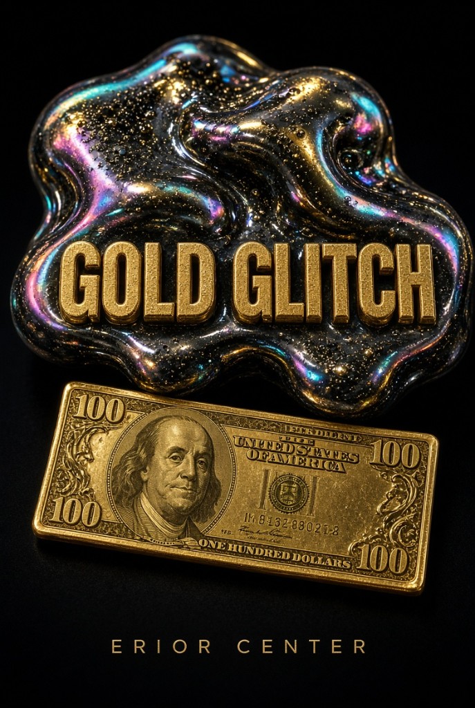 GOLD GLITCH — audio de abundancia y autenticidad de Erior Center